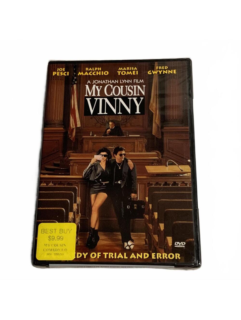 My Cousin Vinny DVD Widescreen Comedy Movie Joe Pesci Marisa Tomei R NEW